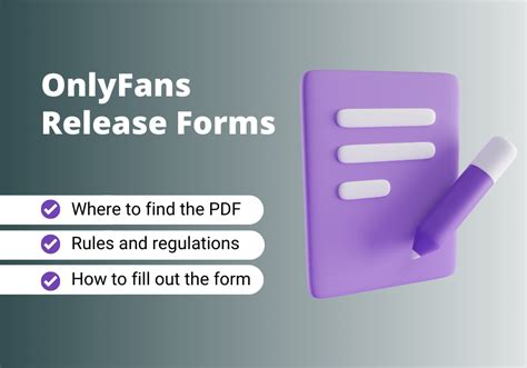 onlyfans release forms pdf|OnlyFans Release Form: What You Must Know